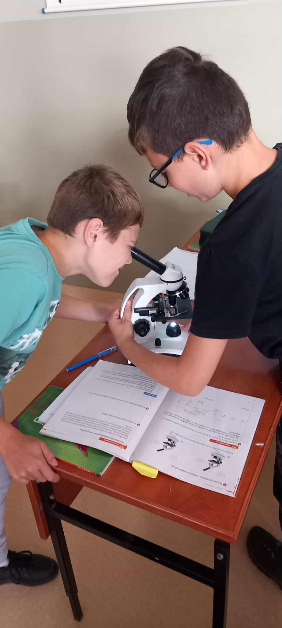 Klasa 5. Mikroskopowanie.