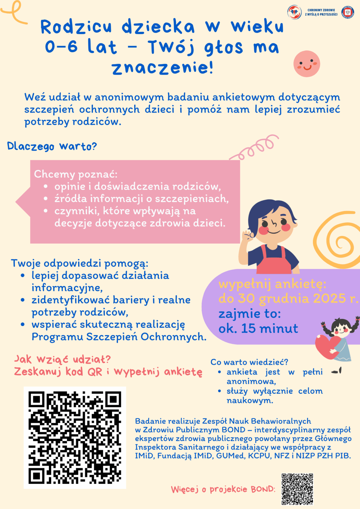 Anonimowe badanie naukowe dotyczące Powszechnych Szczepień Ochronnych